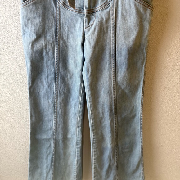 Stoned Immaculate Waiting For the Sun Bell Bottom Jeans Topanga Denim Women’s 27 - Picture 8 of 16